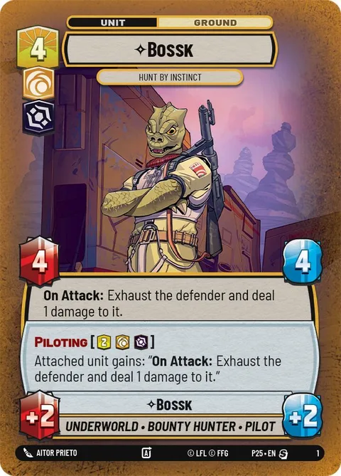 Bossk, Hunt By Instinct