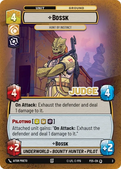 Bossk, Hunt By Instinct