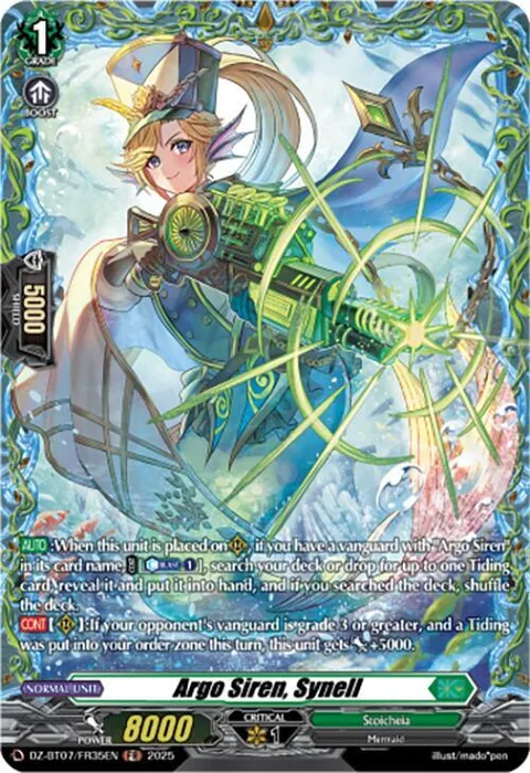 Argo Siren, Synell [D-Format]