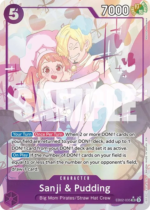 Sanji & Pudding (EB02-035)