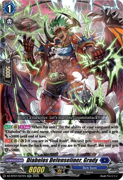 Diabolos Defenseliner, Grady [D-Format]