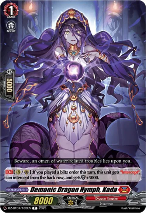 Demonic Dragon Nymph, Kada [D-Format]