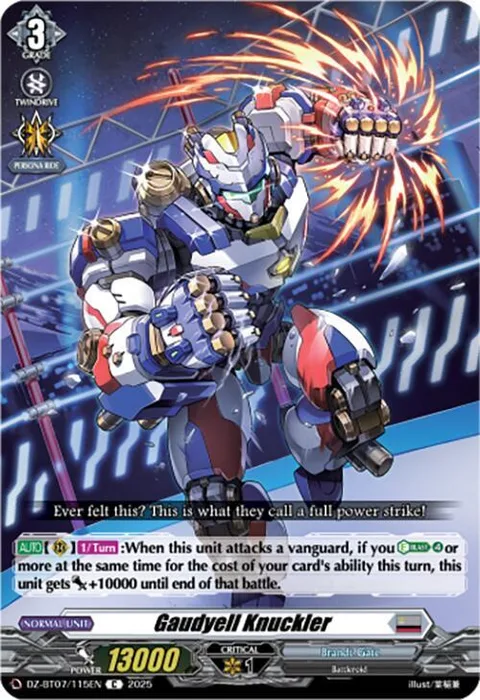 Gaudyell Knuckler [D-Format]