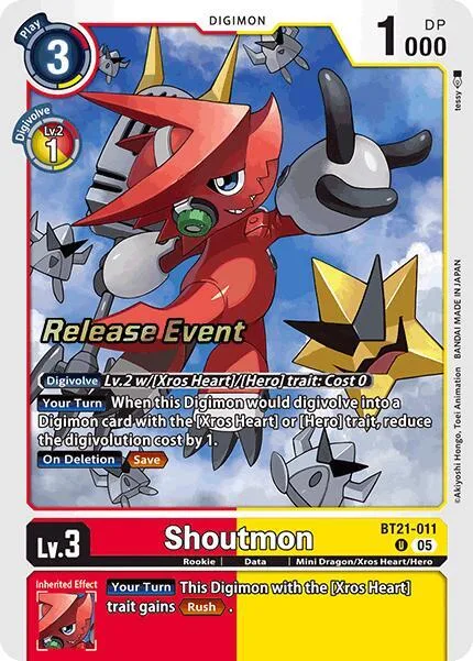 Shoutmon (BT21-011)