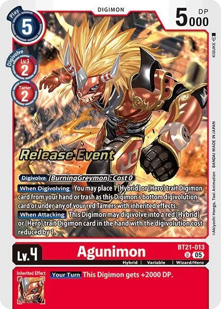 Agunimon (BT21-013)