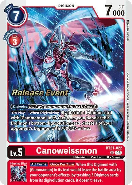Canoweissmon (BT21-022)