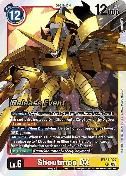 Shoutmon DX (BT21-027)