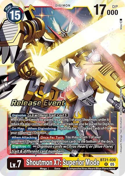 Shoutmon X7: Superior Mode (BT21-030)