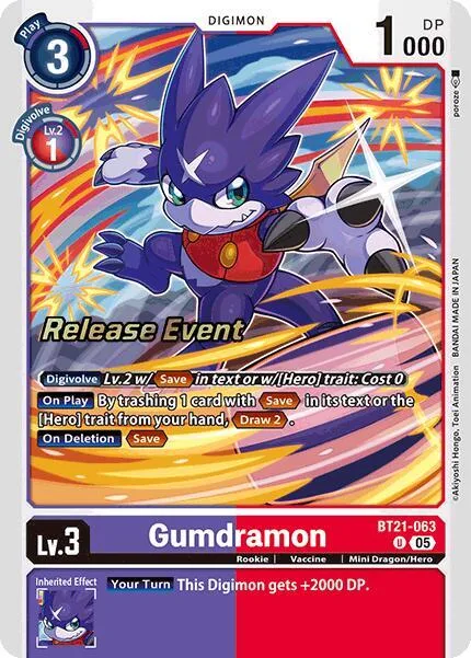 Gumdramon (BT21-063)