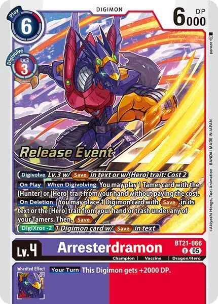 Arresterdramon (BT21-066)