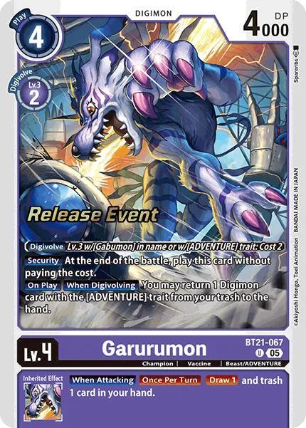 Garurumon (BT21-067)