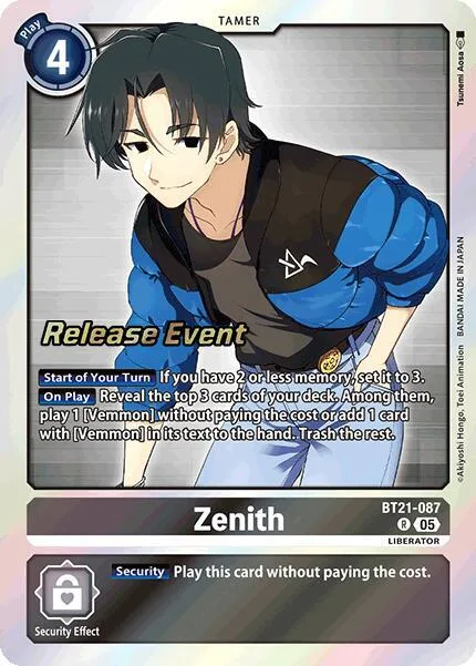 Zenith (BT21-087)