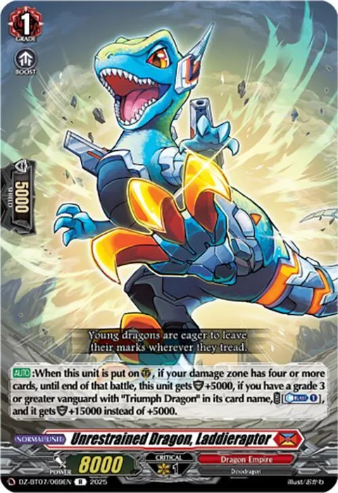 Unrestrained Dragon, Laddieraptor [D-Format]