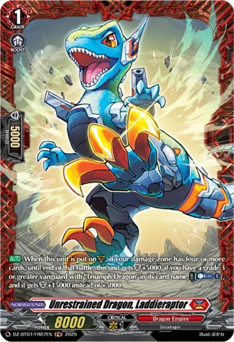 Unrestrained Dragon, Laddieraptor [D-Format]