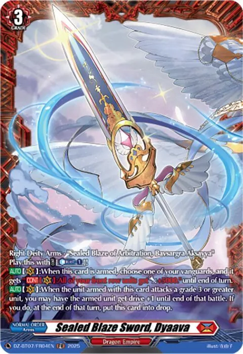 Sealed Blaze Sword, Dyaava [D-Format]