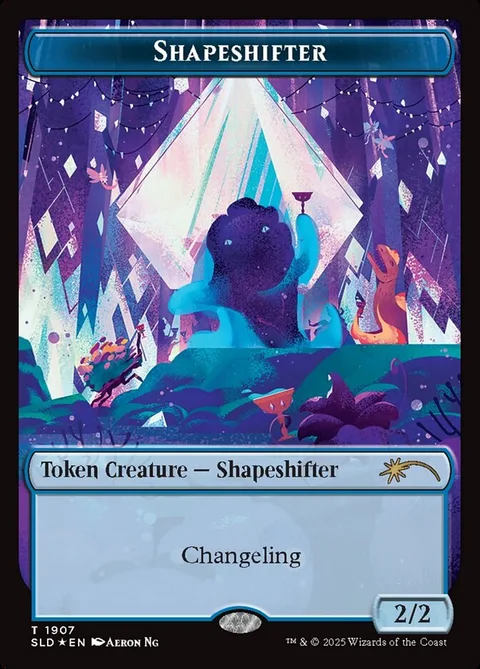 Shapeshifter Token (Blue 2/2)