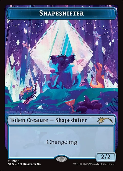 Shapeshifter Token (Blue 2/2)