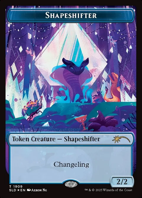 Shapeshifter Token (Blue 2/2)