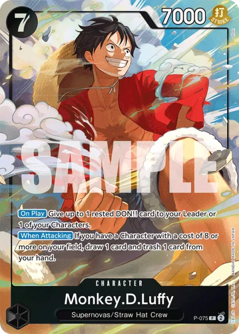 Monkey.D.Luffy (P-075)