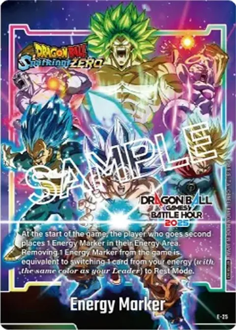 Energy Marker ""Battle Hour 2025 Sparking ZERO""