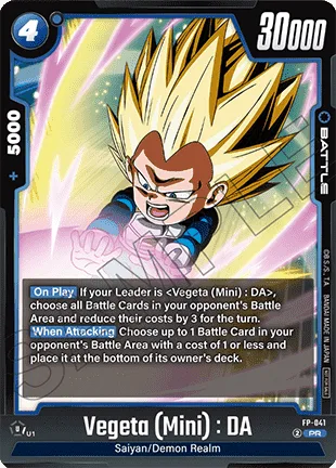Vegeta (Mini) : DA (FP-041) [Fusion World]