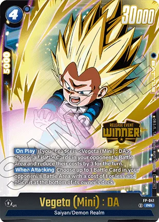Vegeta (Mini) : DA (FP-041) [Fusion World]