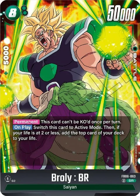 Broly : BR (FB06-063) [Fusion World]