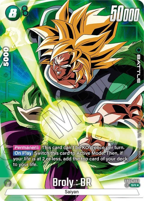 Broly : BR (FB06-063) [Fusion World]