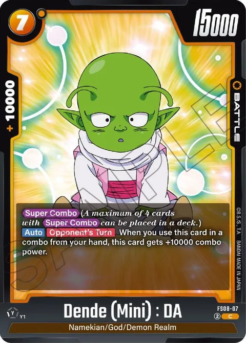 Dende (Mini) : DA (FS08-07) [Fusion World]