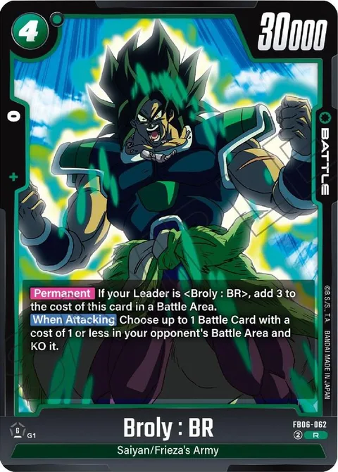 Broly : BR (FB06-062) [Fusion World]