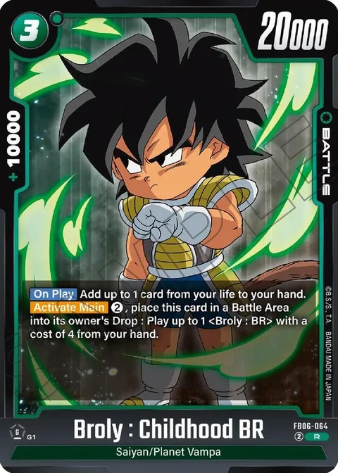 Broly : Childhood BR (FB06-064) [Fusion World]
