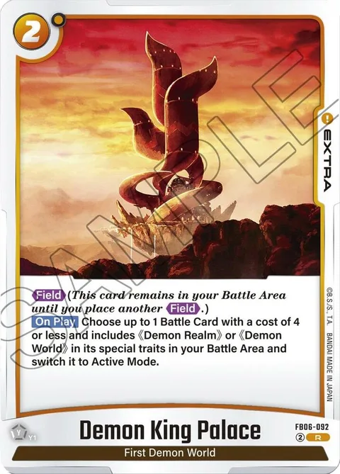 Demon King Palace (FB06-092) [Fusion World]