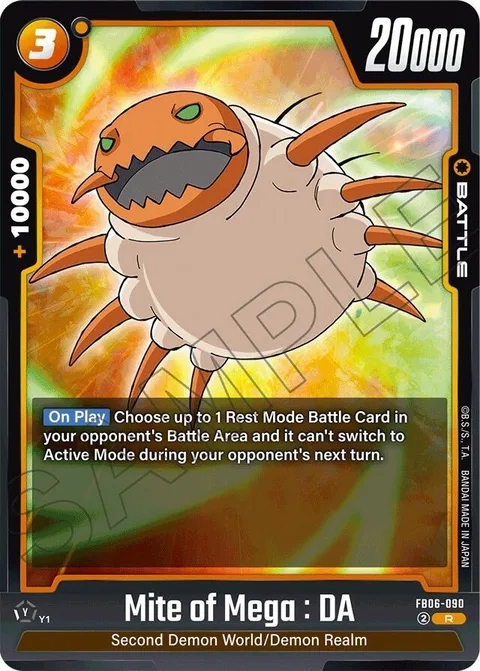 Mite of Mega : DA (FB06-090) [Fusion World]