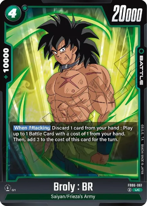 Broly : BR (FB06-061) [Fusion World]