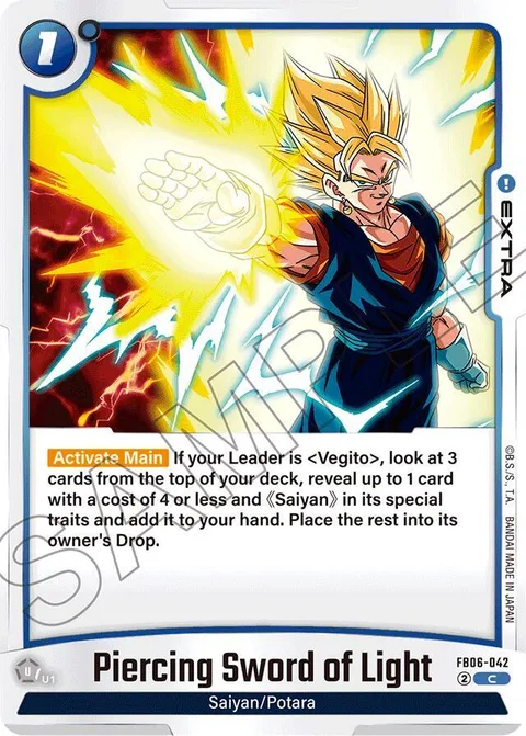 Piercing Sword of Light (FB06-042) [Fusion World]