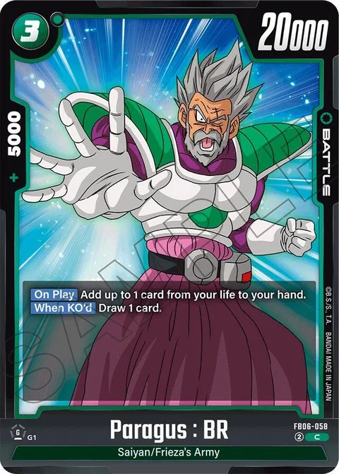 Paragus : BR (FB06-058) [Fusion World]