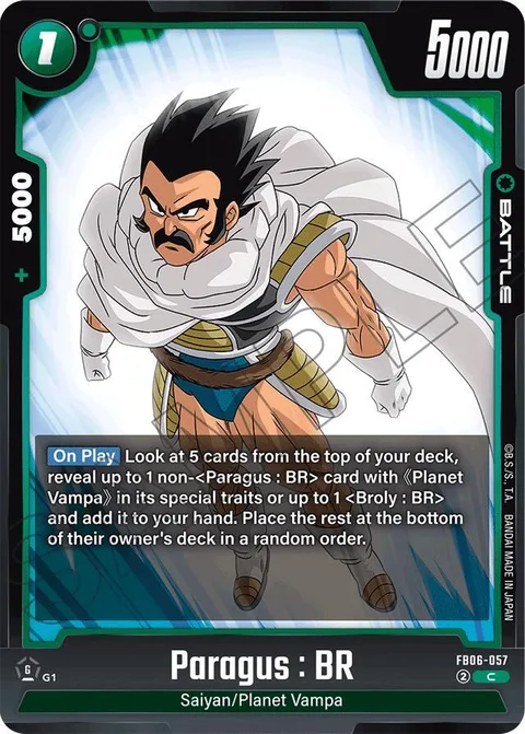 Paragus : BR (FB06-057) [Fusion World]