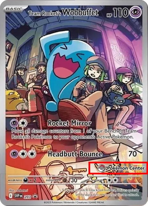 Team Rocket's Wobbuffet [Rocket Mirror | Headbutt Bounce]