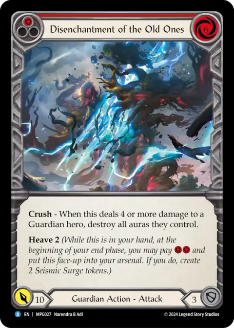 Disenchantment of the Old Ones