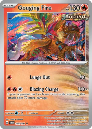 Gouging Fire [Lunge Out | Blazing Charge]