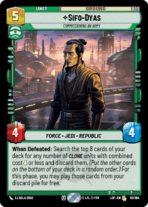 Sifo-Dyas, Commissioning An Army