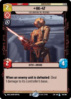 HK-47, Exclamation: Die, Meatbag!
