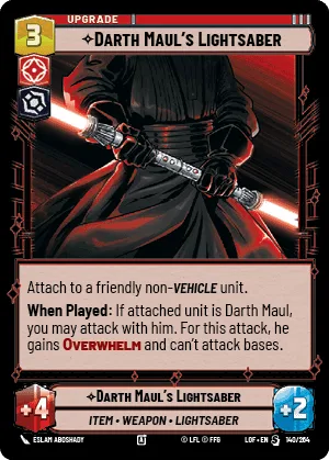 Darth Maul's Lightsaber