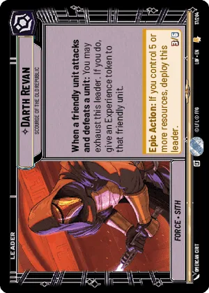 Darth Revan, Scourge of the Old Republic