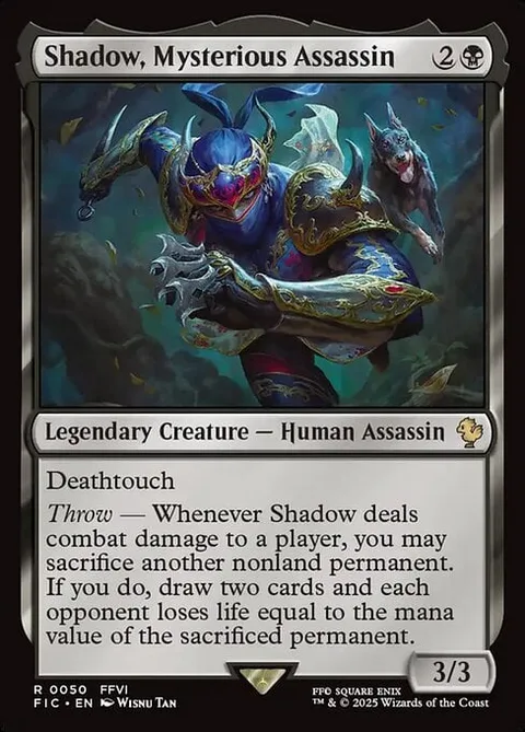 Shadow, Mysterious Assassin