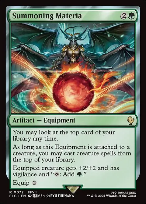Summoning Materia