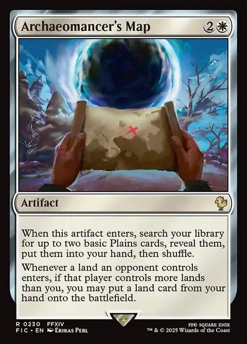 Archaeomancer's Map
