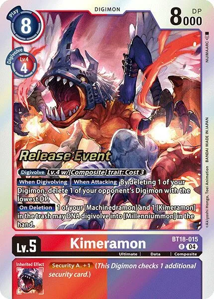 Kimeramon (BT18-015)