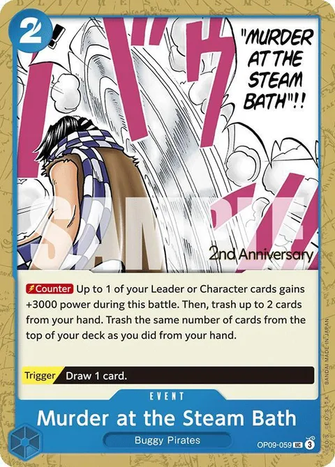 Murder at the Steam Bath (OP09-059)