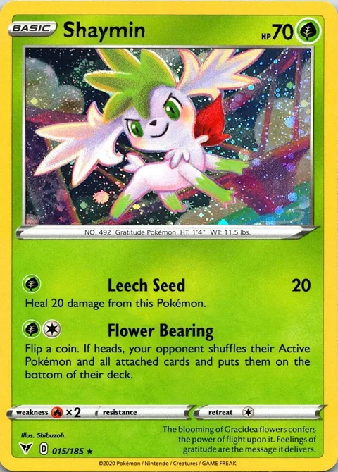 Shaymin [Leech Seed | Flower Bearing]